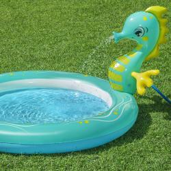 Bestway Nafukovací bazének 53114 SEAHORSE SPRINKLER 188 x 160 x 86 cm