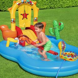 Bestway Nafukovací bazénik 53118 WILD WEST 264 x 188 x 140 cm
