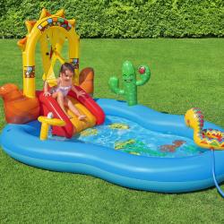 Bestway Nafukovací bazénik 53118 WILD WEST 264 x 188 x 140 cm