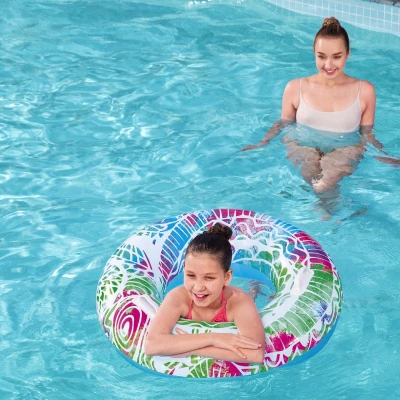Bestway SUMMER SWIM 91 cm modrý nafukovací kruh