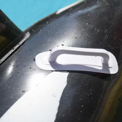 Bestway Nafukovací lehátko VELRYBA 203 x 102 cm černá