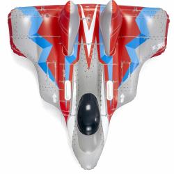 Bestway Nafukovacie lehátko 41443 STÍHAČKA GALAXY GLIDER 136 x 135 cm sivá