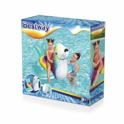 Bestway Nafukovací lehátko 41479 TULEŇ 157 x 114 cm modrá