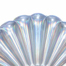 Bestway Nafukovací lehátko 43414 IRIDESCENT SHELL 185 x 114 cm perleťová