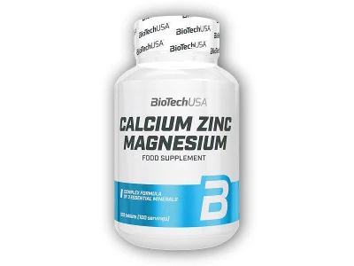 BioTech USA Calcium Zinc Magnesium 100 tablet BioTech USA Calcium Zinc Magnesium 100 tablet