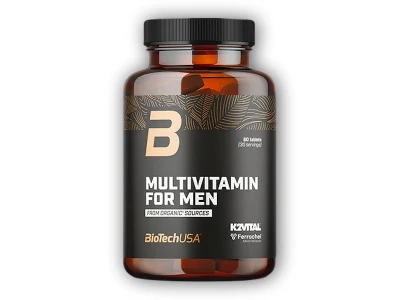 BioTech USA Multivitamin For Men 60 kapslí