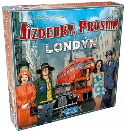 ADC Blackfire Jízdenky, prosím! Londýn desková hra