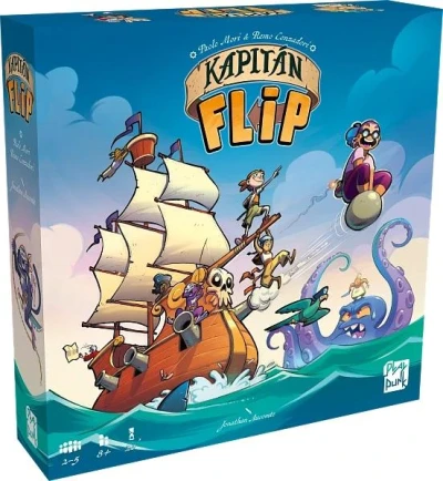 ADC Blackfire Kapitán Flip společenská hra