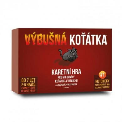 ADC Blackfire Výbušná koťátka karetní hra