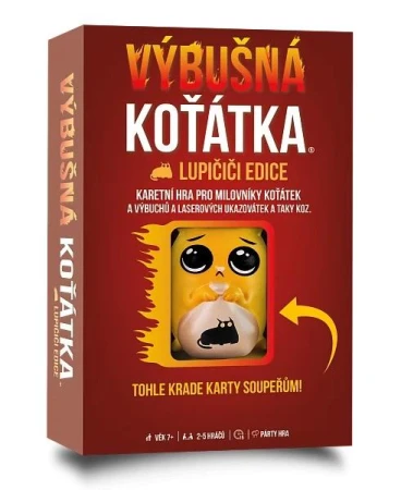 ADC Blackfire Výbušná koťátka: Lupičiči karetní hra