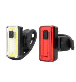 Force Blikačky sada BINE USB přední+zadní Force Blikačky sada BINE USB přední+zadní