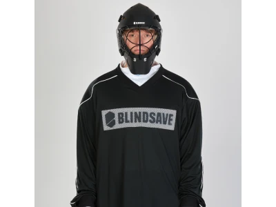 BLINDSAVE SHARKY Goalie mask BLACK