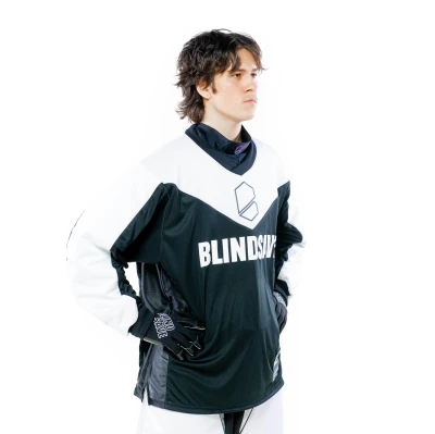 BLINDSAVE VAULT GOALIE JERSEY TOP BLACK WHITE