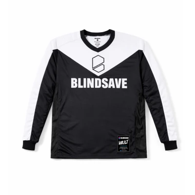 BLINDSAVE VAULT GOALIE JERSEY TOP BLACK WHITE