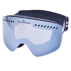 Blizzard 983 DAZO black amber2 silver mirror lyžařské brýle Blizzard 983 DAZO black amber2 silver mirror lyžařské brýle