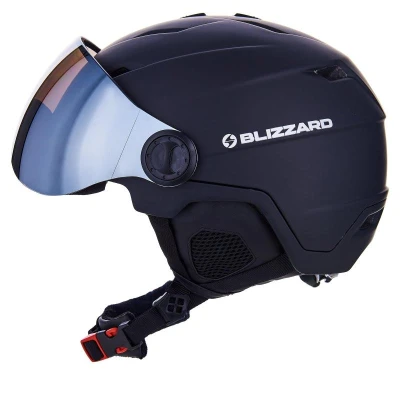 Blizzard Double Visor black matt smoke lens mirror lyžařská helma