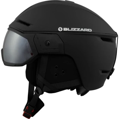 Blizzard Edge Visor black lyžařská helma se štítem POUZE Velikost 58/61 cm (VÝPRODEJ)