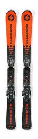 Blizzard Firebird JR (70-90) dětské lyže + FDT JR 4.5 orange