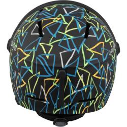 Blizzard Flash Visor junior black/multicolor lyžařská přilba se štítem