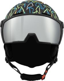 Blizzard Flash Visor junior black/multicolor lyžařská přilba se štítem