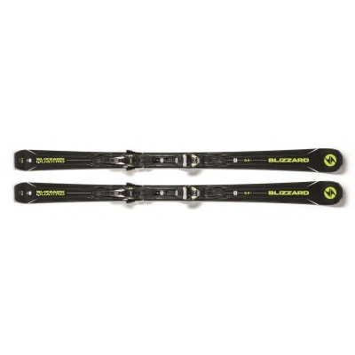 Blizzard Quattro 8.4 Ti sjezdové lyže + TPX 12 DEMO black/anthracite/lime