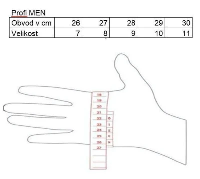 Blizzard Reflex ski gloves black/green POUZE Velikost 7 (VÝPRODEJ)