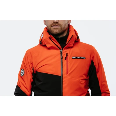 Blizzard Ski Jacket Berwang cherry red/black lyžařská bunda