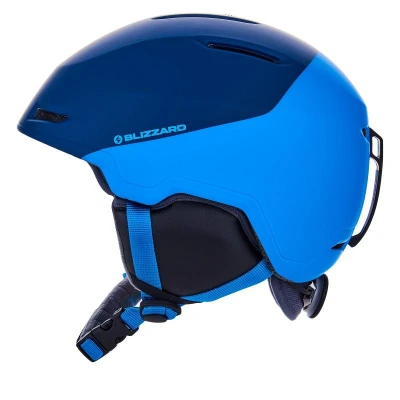 Blizzard Viper junior dark blue matt/bright blue juniorská lyžařská přilba