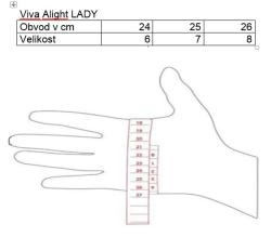 Blizzard Viva Alight ski gloves black