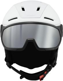 Blizzard W2W Edge Visor white dámská lyžařská přilba se štítem POUZE Velikost 55/59 cm (VÝPRODEJ)