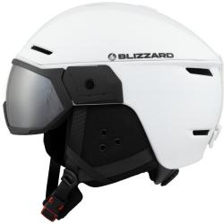 Blizzard W2W Edge Visor white dámská lyžařská přilba se štítem POUZE Velikost 55/59 cm (VÝPRODEJ)