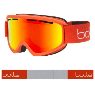 Bolle FREEZE PLUS-BRICK RED-SUNRISE lyžařské brýle