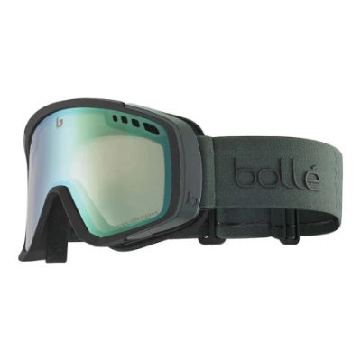 Bolle MAMMOTH Black Forest Matte - Phantom Green Emerald Photochromic Cat 1 to 3 lyžařské brýle