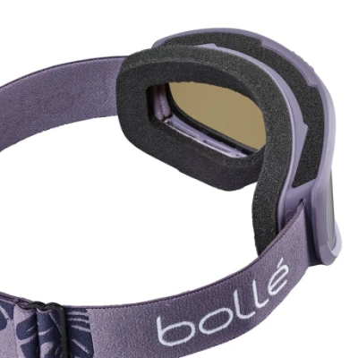 Bolle Sierra-Plum Monstera Matte-Black Chrome -cat.3 lyžařské brýle