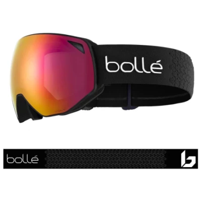 Bolle TORUS Black Matte - Volt Ruby Cat 2 lyžařské brýle