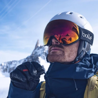 Bolle TORUS Black Matte - Volt Ruby Cat 2 lyžařské brýle