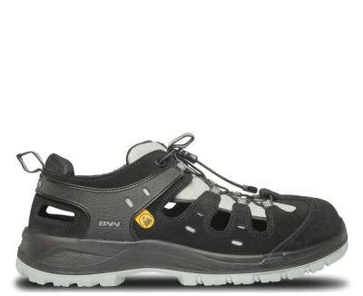 Bennon BOMBIS LITE S1P ESD NM Grey pracovní sandály
