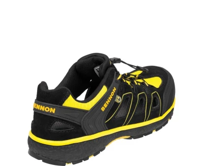 Bennon BOMBIS S1 ESD NM Yellow pracovní sandály
