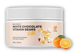 BrainMax KIDS White Chocolate Vitamin Bears 120g (60 ks)