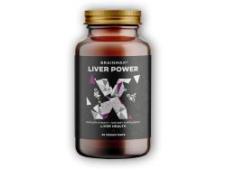 BrainMax Liver Power, komplexná podpora pečene 90 rastlinných kapsúl