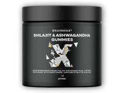 BrainMax Shilajit Ashwagandha Gummies 60 bonbónov