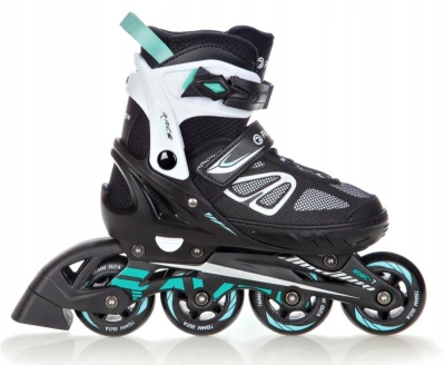 Raven Advance black/mint dětské brusle 2v1