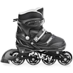 Raven Drill black dětské brusle 2v1