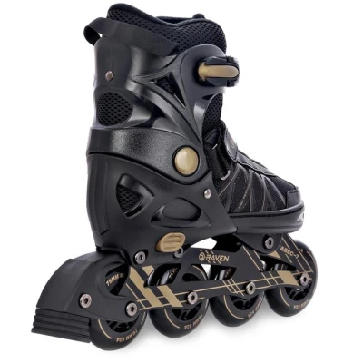 Raven Expert 80mm gold dětské brusle 2v1