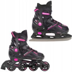 Raven Pulse black/fuchsia dětské brusle 2v1