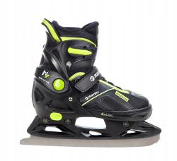Raven Pulse black/lemon dětské brusle 2v1