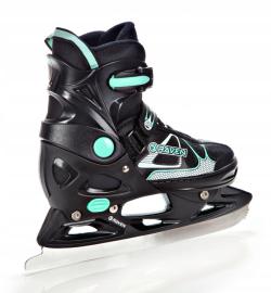 Raven Spirit black/mint dětské brusle 4v1