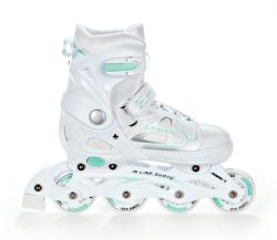 Raven Spirit white/mint dětské brusle 4v1