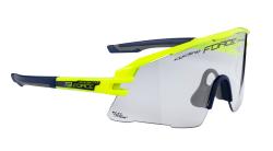 Force AMBIENT fluo-modré cyklistické brýle -fotochrom.skla