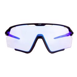 Force CYCLONE černé cyklistické brýle, modré fotochromatické sklo